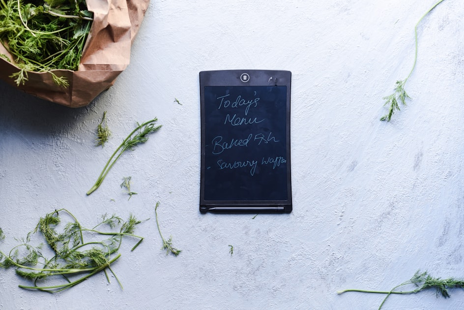 Weekly Menu Planning Tips